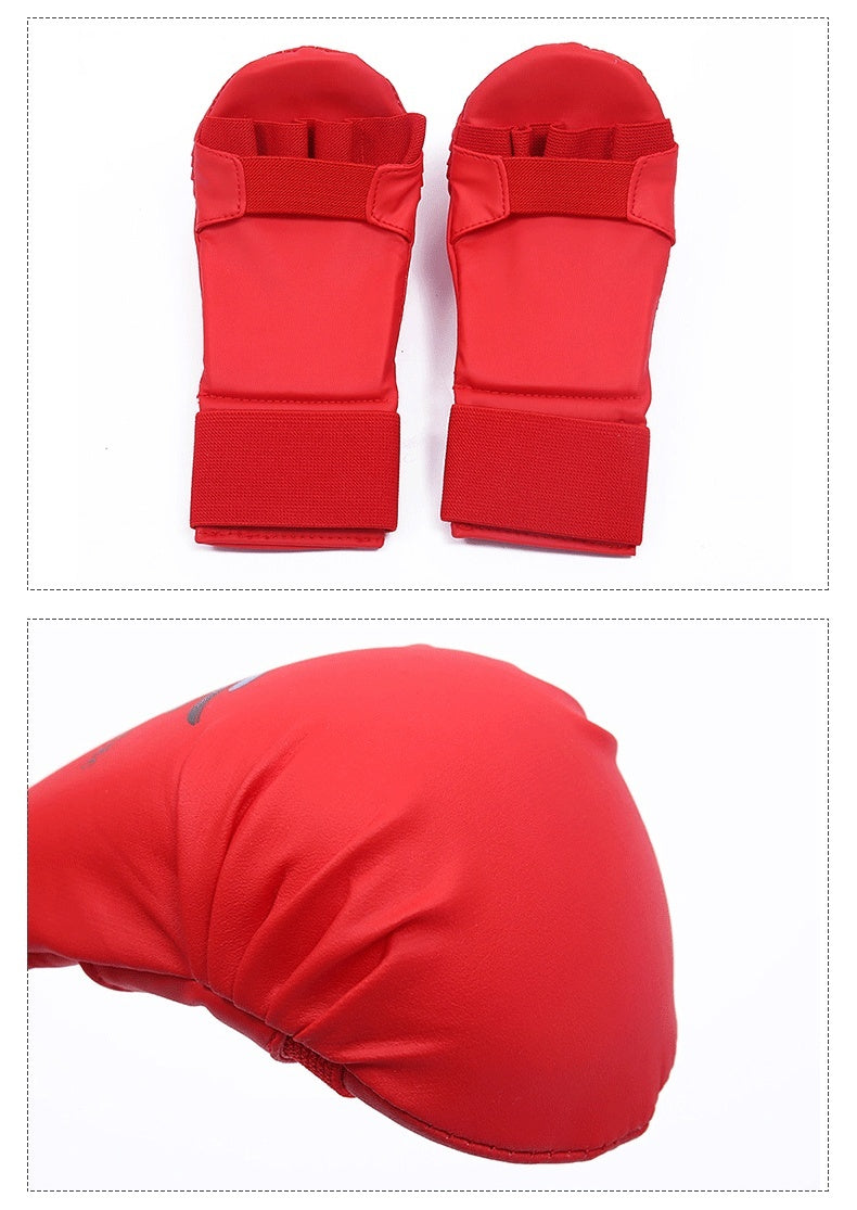 Karate Gloves Sanda Boxing Hand Guard Adult And Children Training Protective Gear