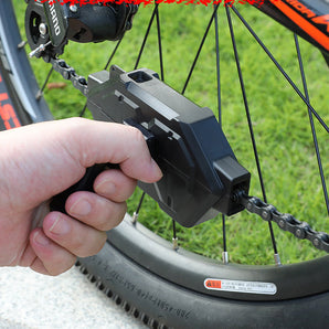 Portable Bicycle Motorcycle Chain Cleaner Bike Brushes Scrubber Wash Tool Mountain Cycling Cleaning Accessories