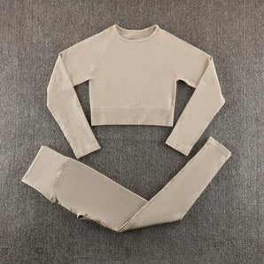 Seamless Yoga Set Sportswear Gym Clothing Workout Clothes